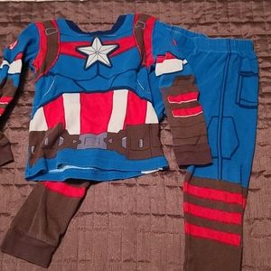 Disney Marvel Captain America Pajamas